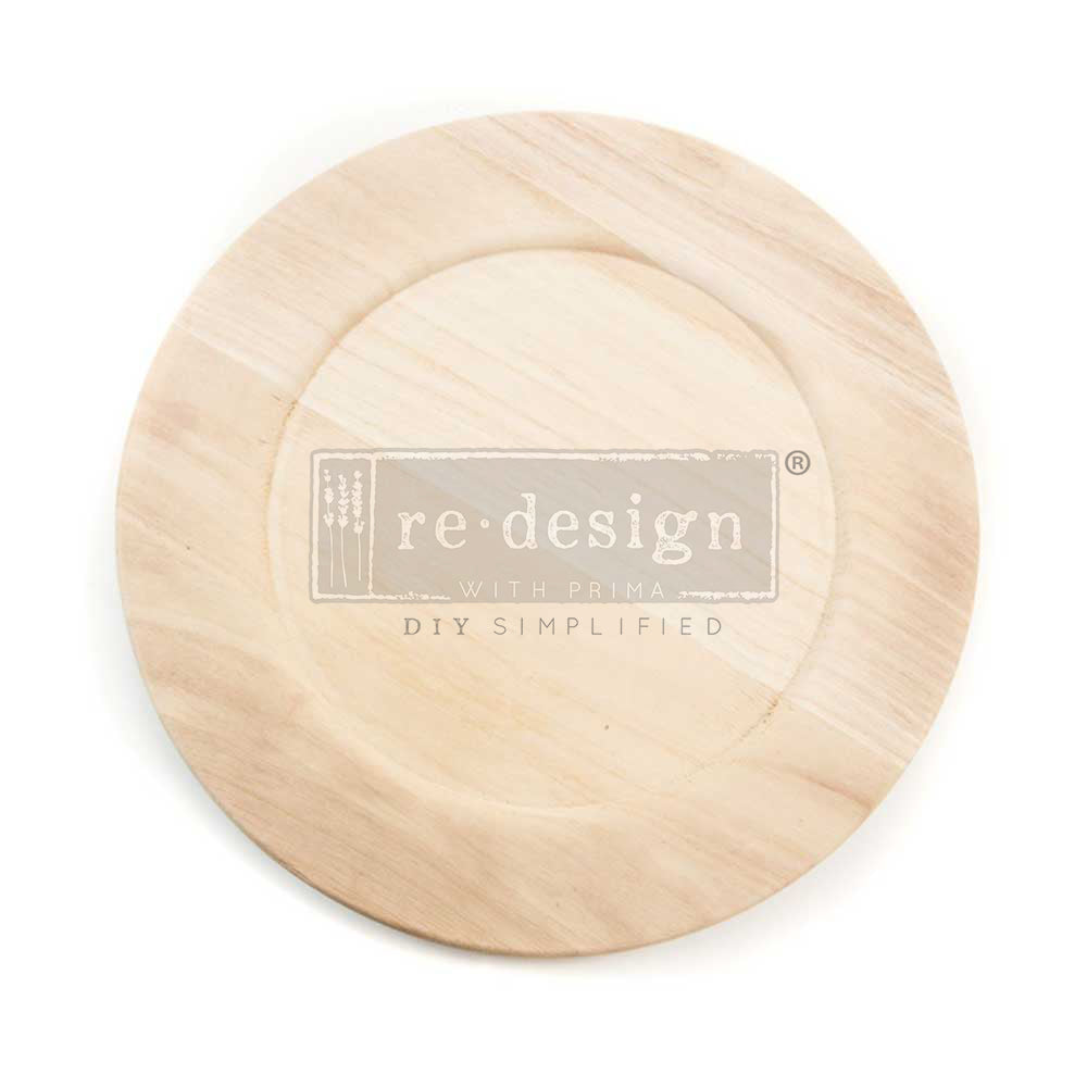 Redesign With Prima Paulownia Wood Charger 10" - 1 tray, 10" diameter 655350816858