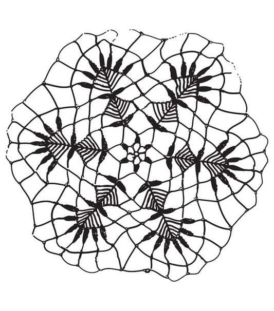 Clear Stamp 2.2"x2.5" Doily Stamp 655350960889