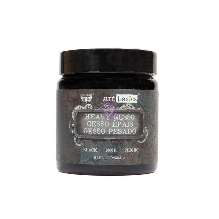 Heavy Gesso Black (8.5 Fl. Oz.) - ReDesign with Prima/Prima Marketing