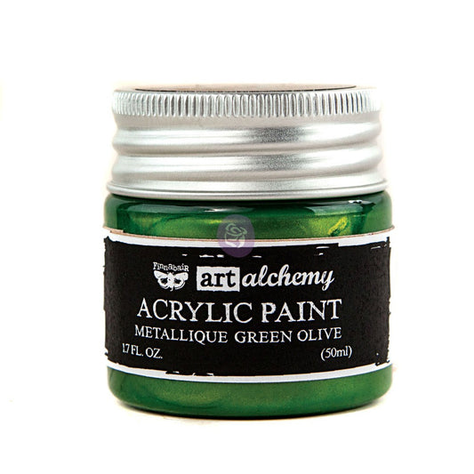Acrylic Paint Metallique Green 1.7 Fl.Oz (50Ml) 655350963163