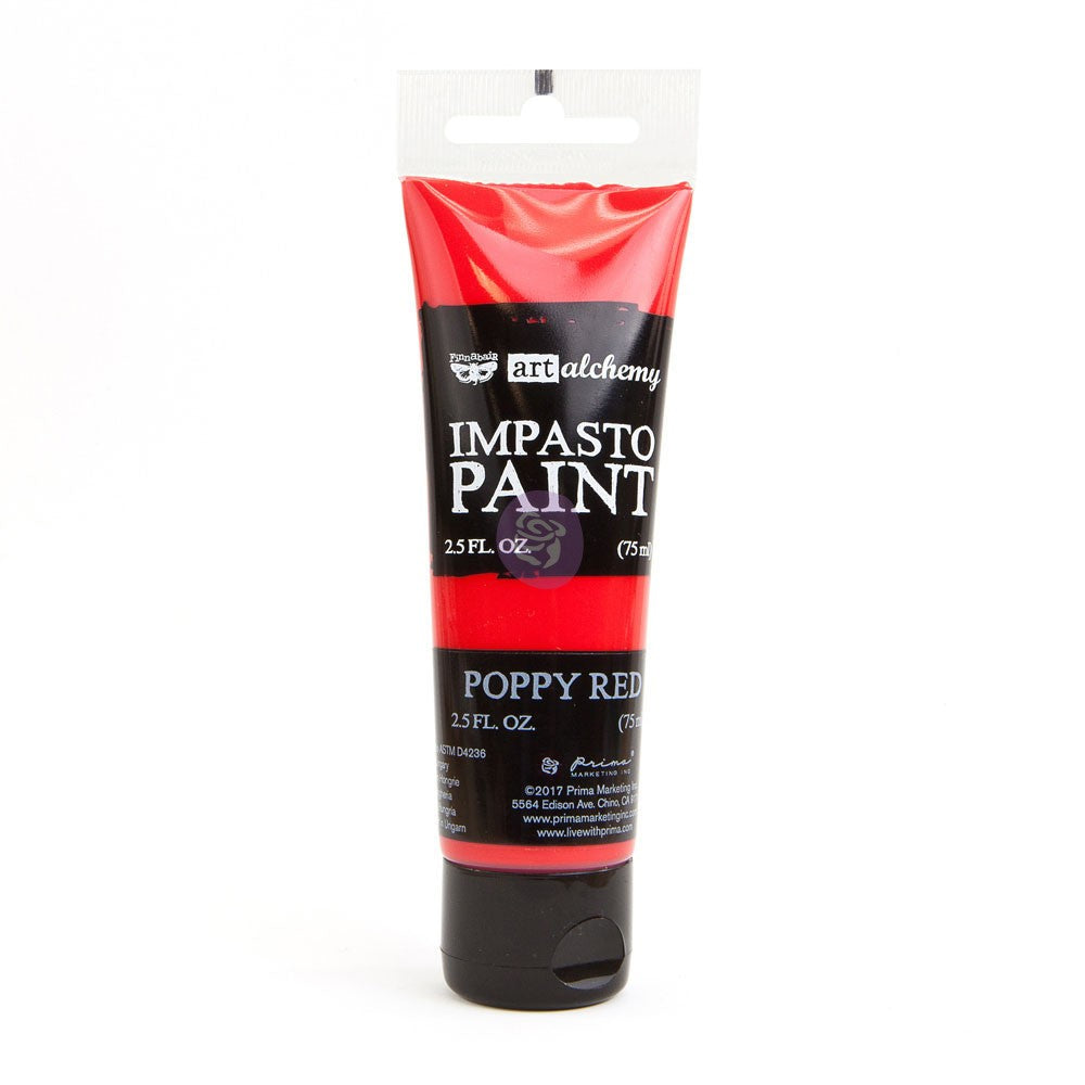 Impasto Paint Poppy Red 2.5 Oz 655350964559