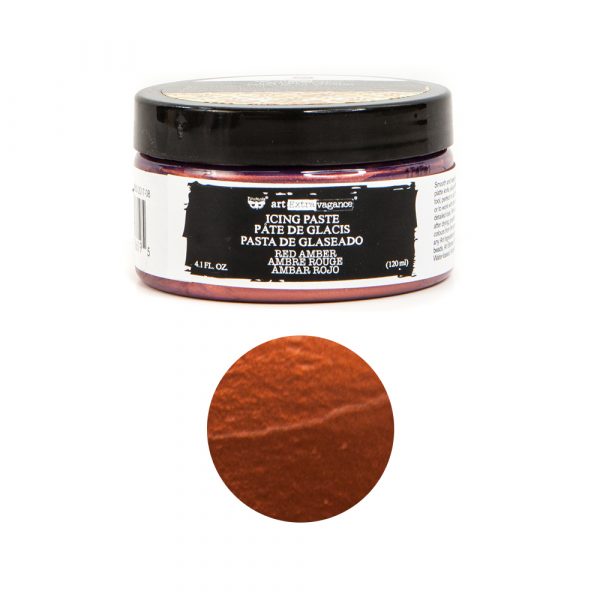 Red Amber Icing Paste - ReDesign with Prima/Prima Marketing