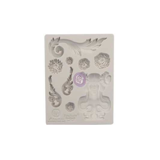 Mould Fairy Garden 3.5"x4.5" Silicone Resin Molds Casting 655350966591