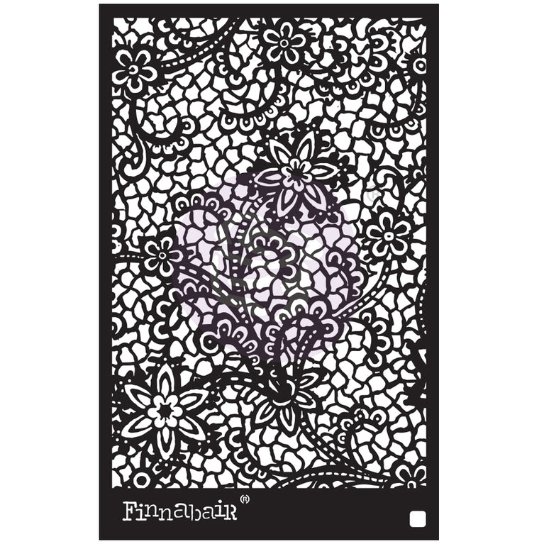 Floral Net Stencil - Prima with Prima