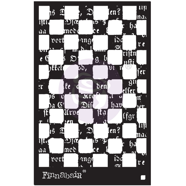 Mind Games Stencil - ReDesign with Prima