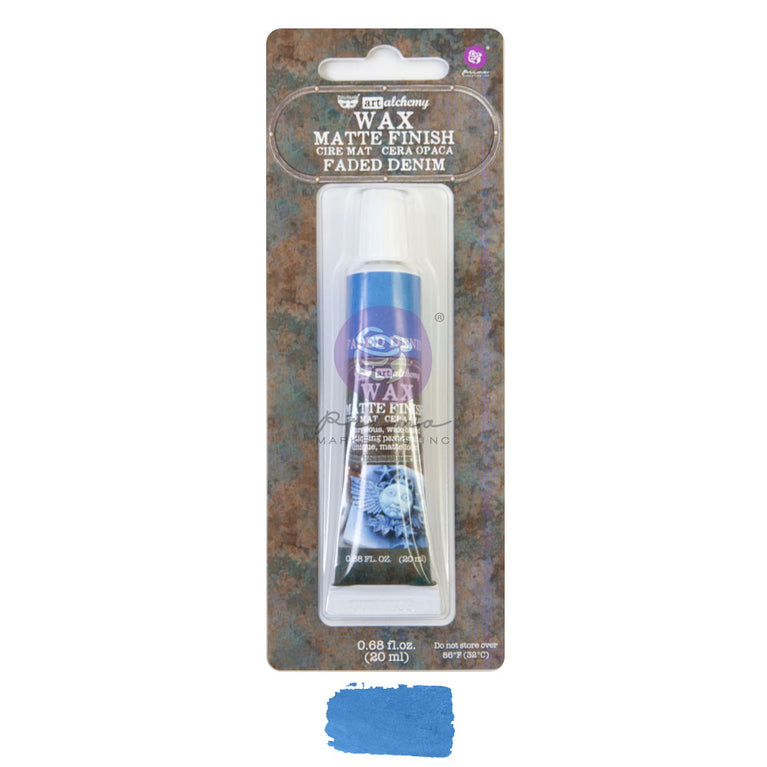 Faded Denim Matte Wax - ReDesign with Prima/Prima Marketing