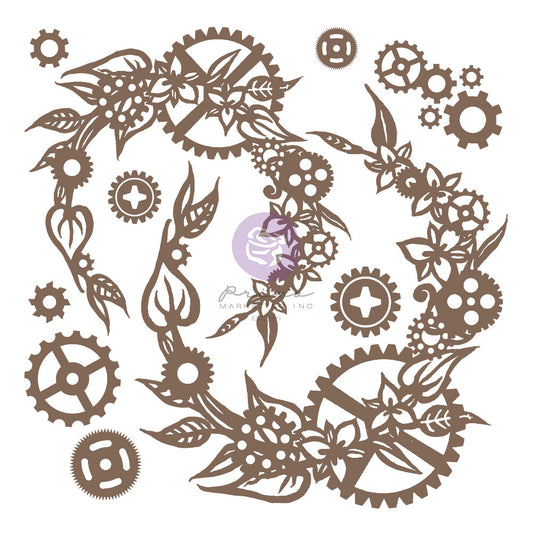 ReDesign Decorative Chipboard Steampunk Wreath 655350968878