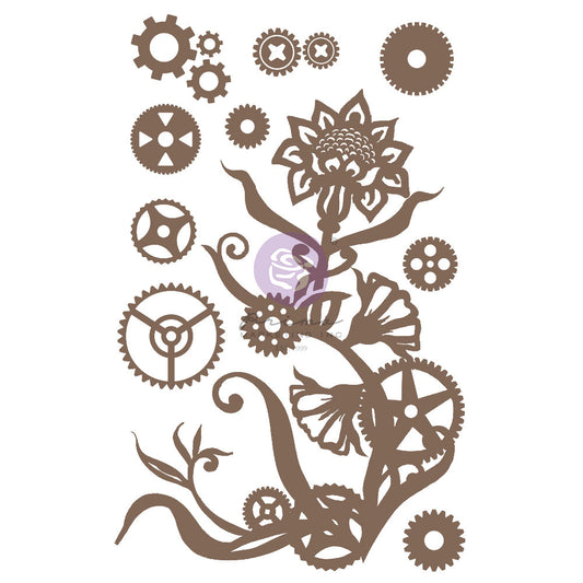 ReDesign Decorative Chipboard Steampunk Flowers 655350968892