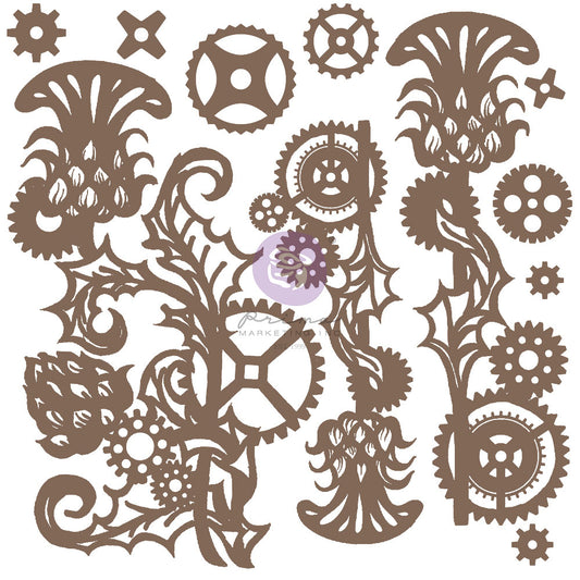 ReDesign Decorative Chipboard Mechanical Thistle 655350968908