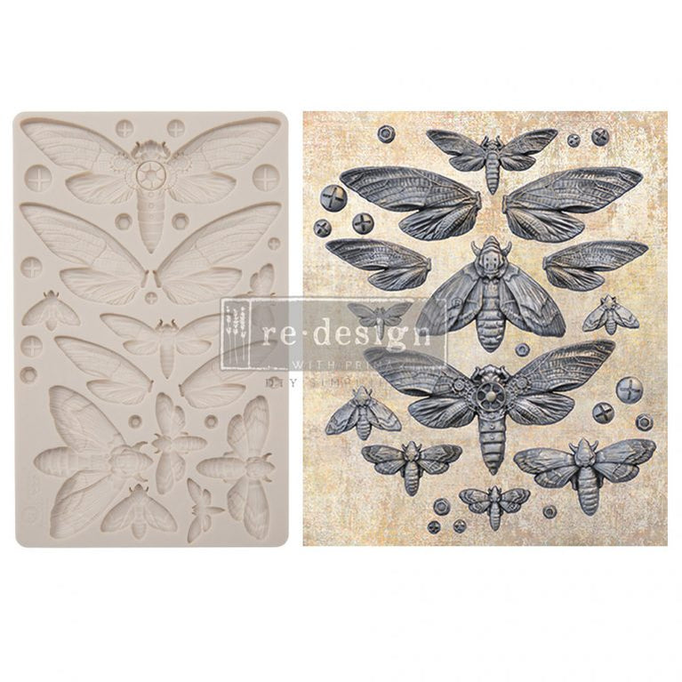 Nocturnal Insects Mould by Finnabair - ReDesign with Prima/Prima Marketing