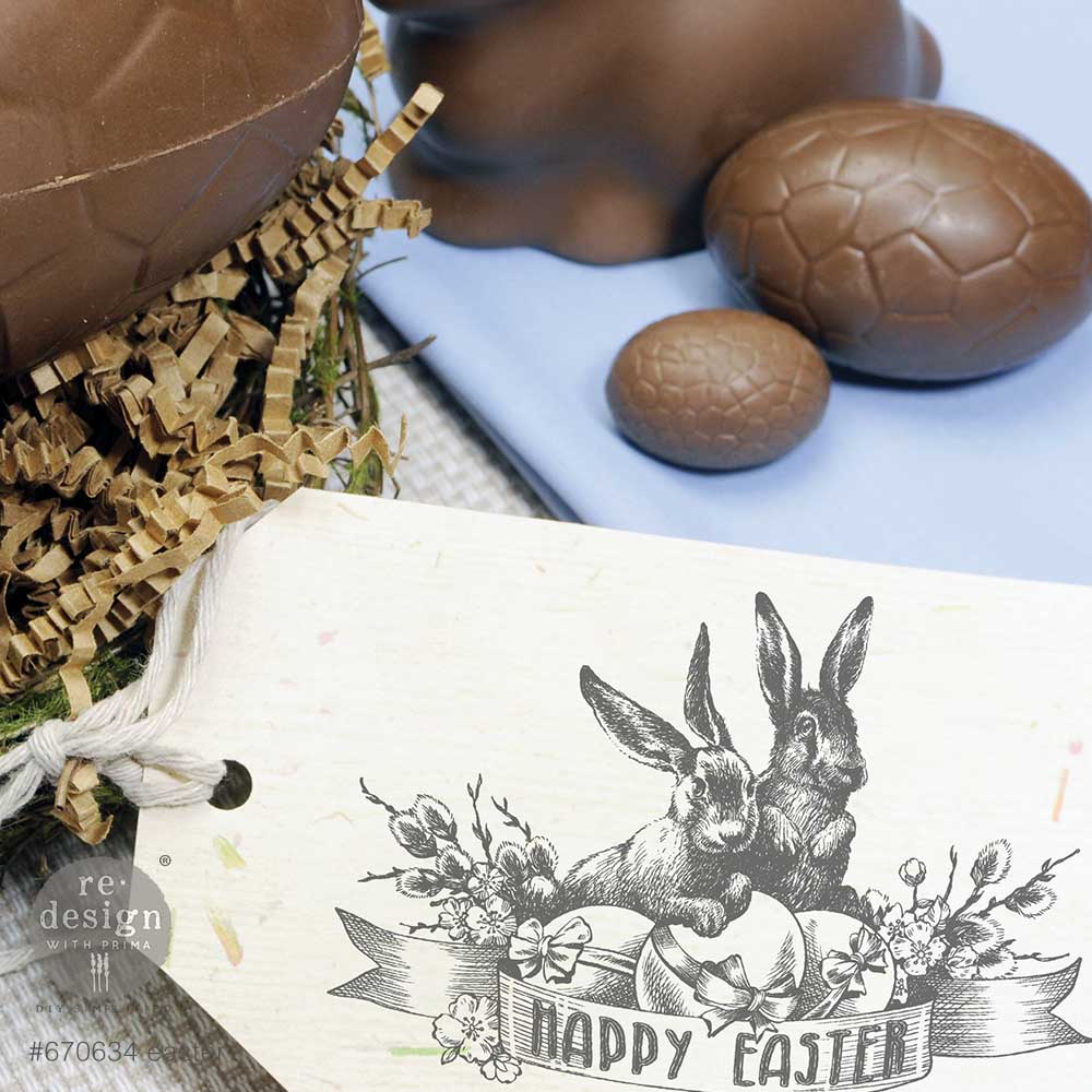 Easter Decor Clear Stamp - ReDesign with Prima