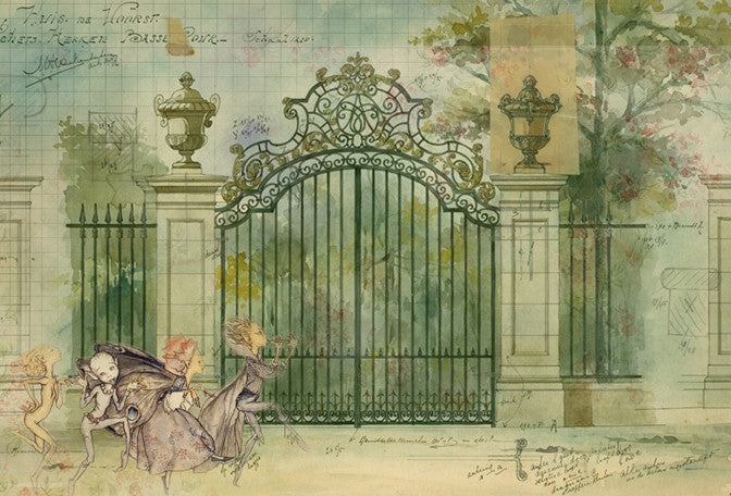 Fairy Gate (RETIRING) - Roycycled Decoupage Paper