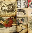 Cowgirl Project Blocks - Roycycled Decoupage Paper