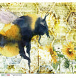 Animals 0181 (Bumblebee) Rice Paper - Paper Designs