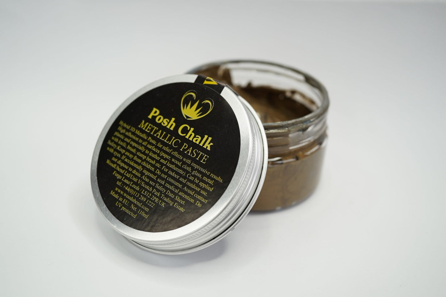 Brown Van Dyke Metallic Posh Chalk Paste- WoodUbend