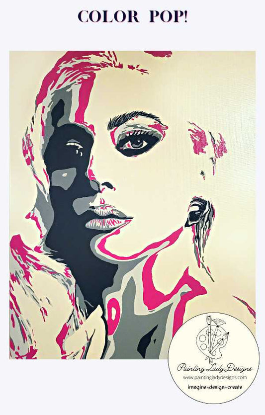 Color Pop! Decoupage Paper - Painting Lady Designs