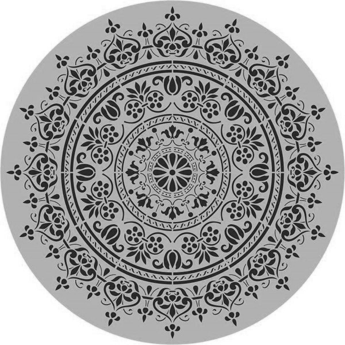 WoodUMandala Posh Chalk Stencil - WoodUbend