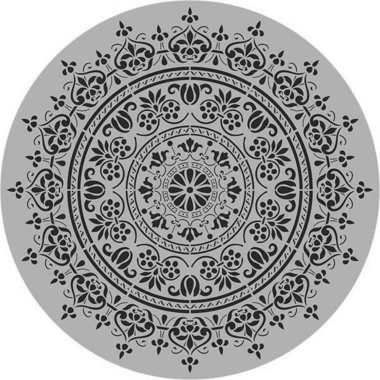 WoodUMandala Posh Chalk Stencil - WoodUbend