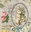 Nancy's Spring Bunny Rice Paper - Decoupage Queen
