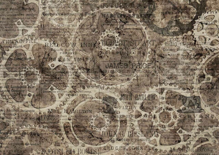Inventions Rice Paper- Decoupage Queen