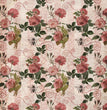 Roses & Stripes Rice Paper - Decoupage Queen