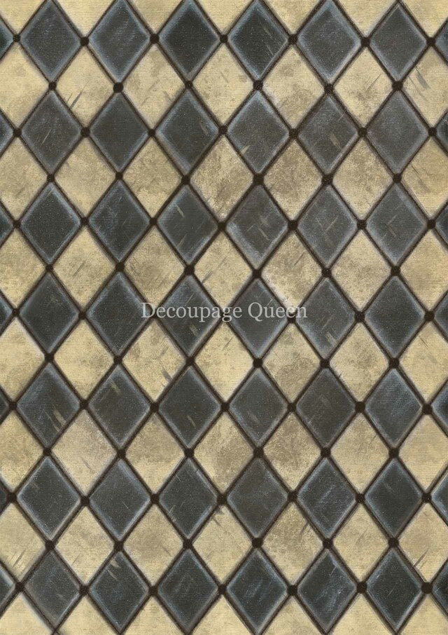 Dainty and the Queen - Handpainted Harlequin Rice Paper