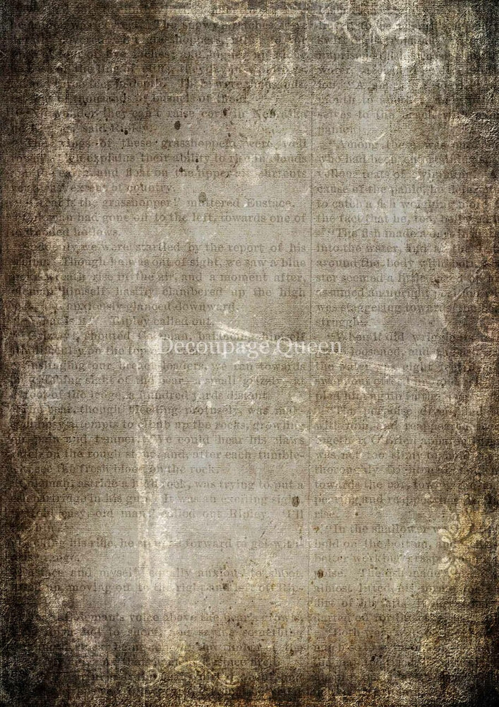 Chandelier Background Rice Paper - Decoupage Queen