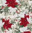 Forest Lore, Christmas Floral White Rice Paper - Decoupage Queen