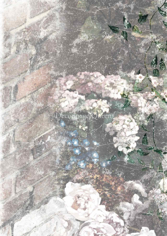 Dainty and the Queen - Faded Rice Paper  (Retired)