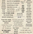 Ellen J. Goods - Garden Words Rice Paper - Decoupage Queen