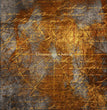 Mapped In Gold Rice Paper - Decoupage Queen