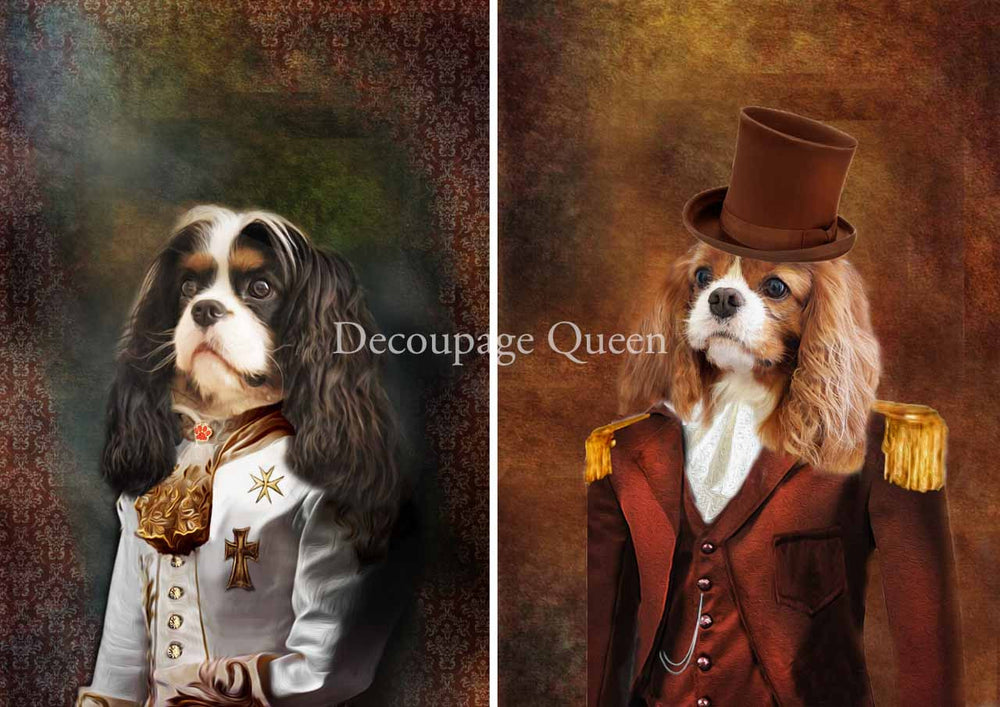 Roberta Marone - The Cavalier Gentleman Rice Paper - Decoupage Queen