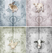 Spring Animals 4 Pack Rice Paper - Decoupage Queen