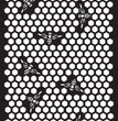 Queen Bee Stencil, A4 - Decoupage Queen