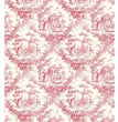 Red Toile Rice Paper (EXCR 01 TJ) - Calambour