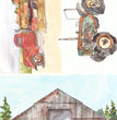 Fall Farm - Roycycled Decoupage Paper