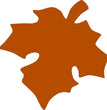 Fall Leaf Unfinished Cutout, Wooden Shape, Paintable MDF Craft