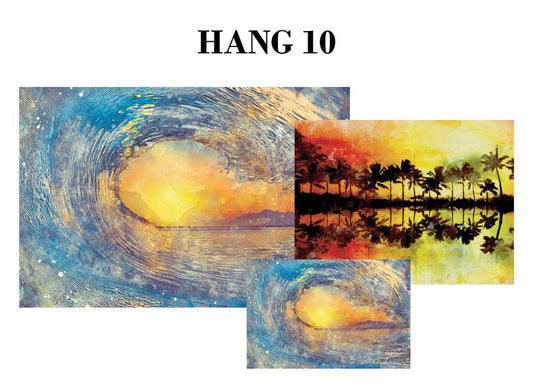 Hang 10 Decoupage Pack - HP