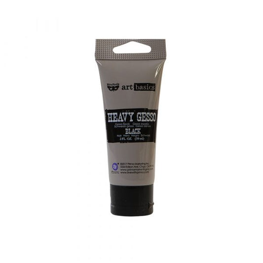 Heavy Gesso, Black (2oz.) - ReDesign with Prima