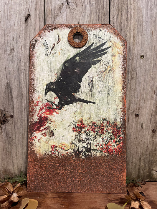 Andy Skinner, Quoth The Raven Rice Paper- Decoupage Queen