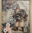 Pink Christmas Rice Paper - Decoupage Queen