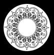 Moroccan Melody Mandala Posh Chalk Stencil - WoodUbend