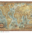 Old Maps 0047 Rice Paper - Paper Designs