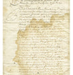 Stained Old Document Rice Paper (PAU 59) - Calambour