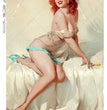 Pinup 0037 (Gorgeous Redhead) Rice Paper - Paper Designs