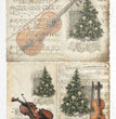 Musical Christmas Scenes (R0188) Rice Paper- ITD Collection