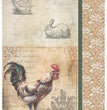 Rooster Bunny & Duck (R1090) Rice Paper- ITD Collection
