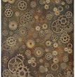 Steampunk Gears Rice Paper - ITD Collection