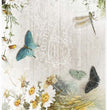 Butterfly & Daisies Rice Paper (R1183) - ITD Collection