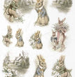 Established Bunnies Rice Paper- ITD Collection